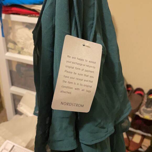 Show Me Your Mumu Caitlin Ruffle maxi dress S NWT - Picture 9 of 9